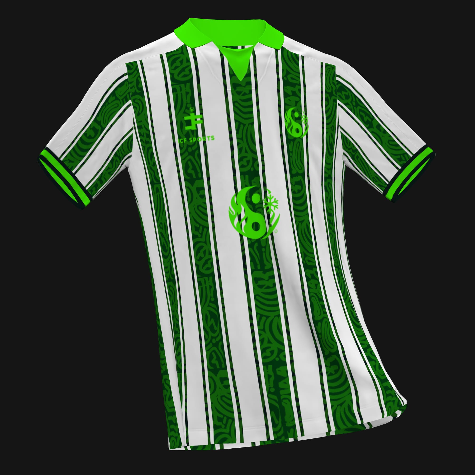 Emerald Pinstripe